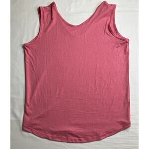 Tank Top Women's Medium Hot Pink Sleeveless